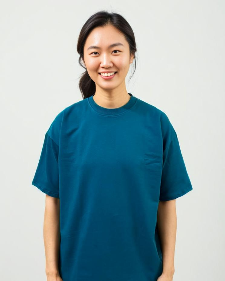 Crystal teal oversized T-shirt from Cozy Soul (Unisex T-shirt)