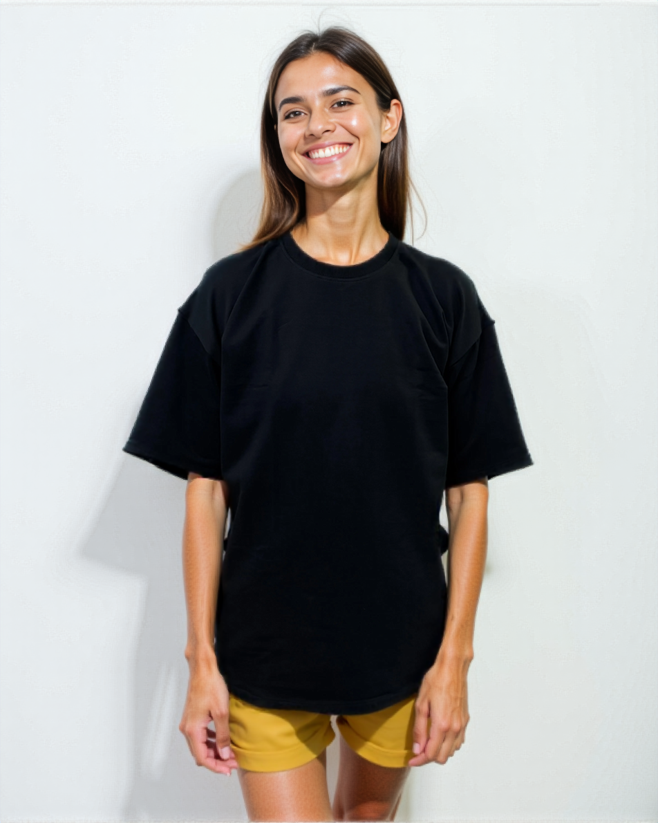 Black oversized T-shirt from Cozy Soul (Unisex T-shirt)