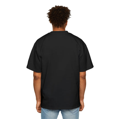 Black printed oversized Tshirt for men - Cozy Soul